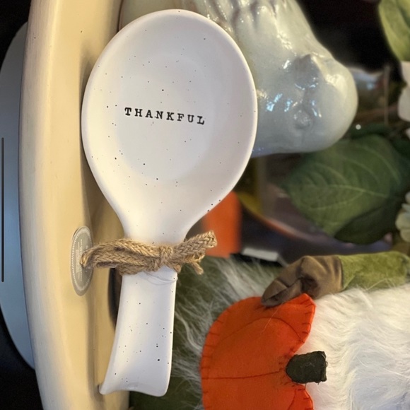 Last 1❗️THANKFUL Spoon Rest - Picture 3 of 4